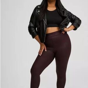 Torrid Burgundy leggings